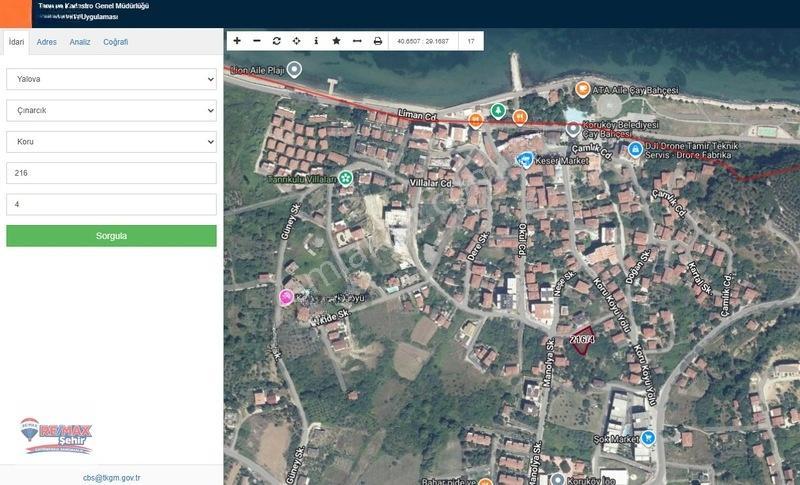 Re/max Şehir'den Çınarcık Koru'da Konut İmarlı Arsa — fotoğraf 5