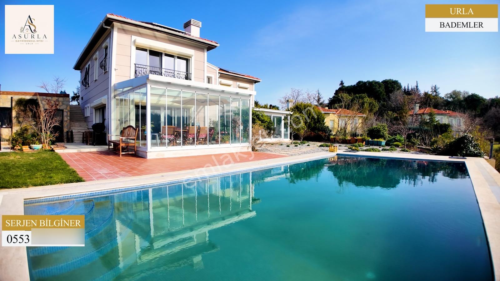 Urla Bademlerde 1.500 M² İçinde Eşsiz Doğa Ve Deniz Man. Villa — fotoğraf 6