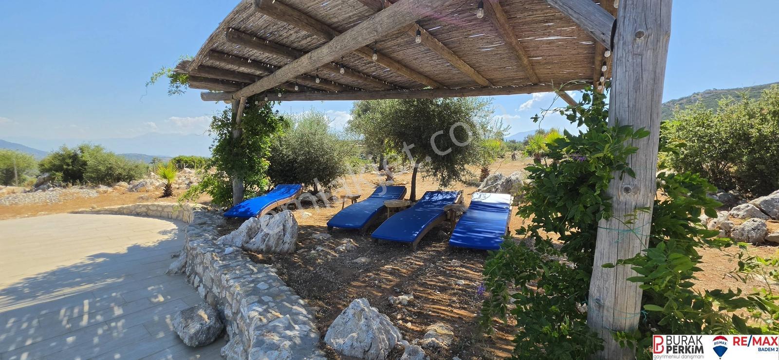 Seydikemer Dodurga'da 8.362 M² Tek Tapu Satılık Havuzlu Taş Ev — fotoğraf 18