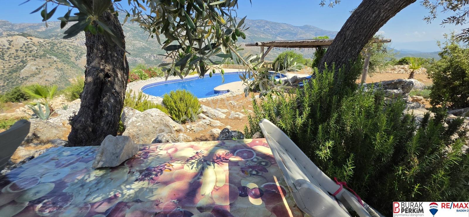 Seydikemer Dodurga'da 8.362 M² Tek Tapu Satılık Havuzlu Taş Ev — fotoğraf 19