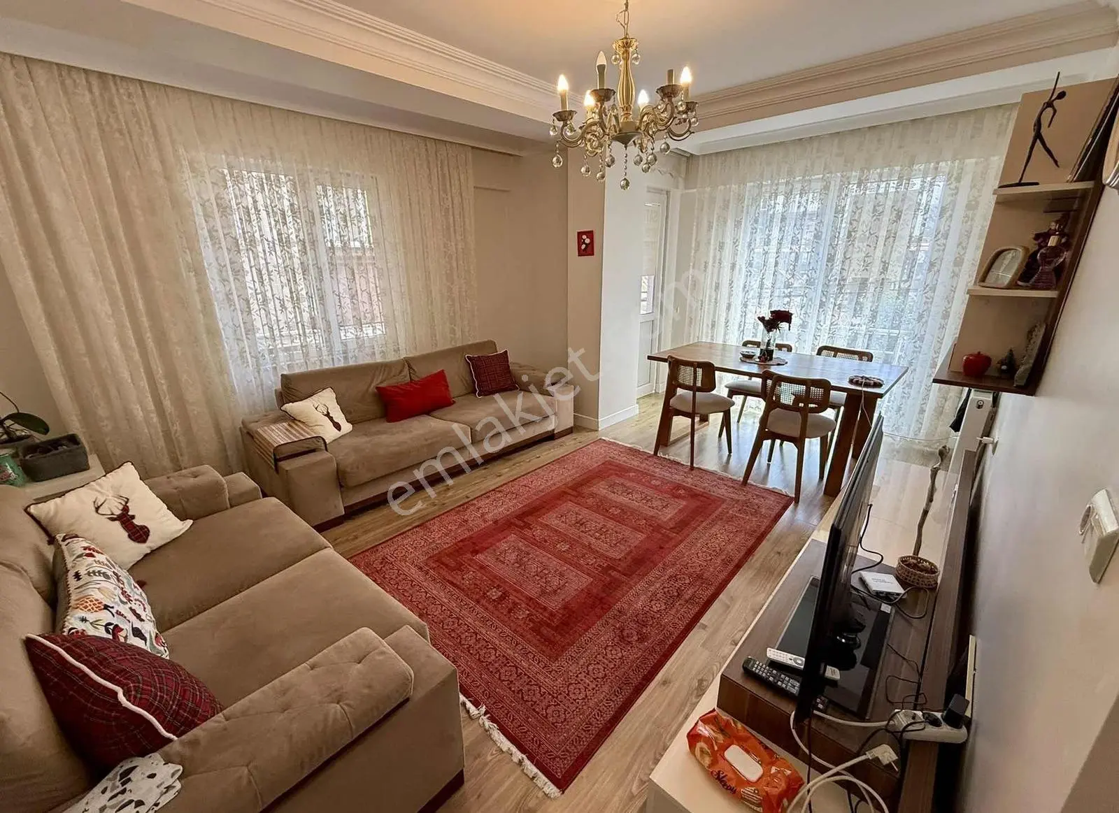 Mercan Emlak'tan Yunus Emre Mah. Asansörlü Otoparklı 2+1 1.kat — fotoğraf 5