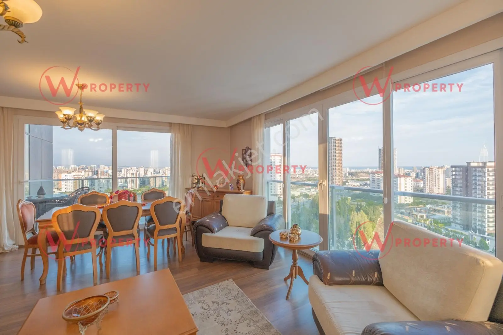 W Property Fuatmorel'de Deniz Manzaralı Kapalı Garajlı 4+1 — fotoğraf 4