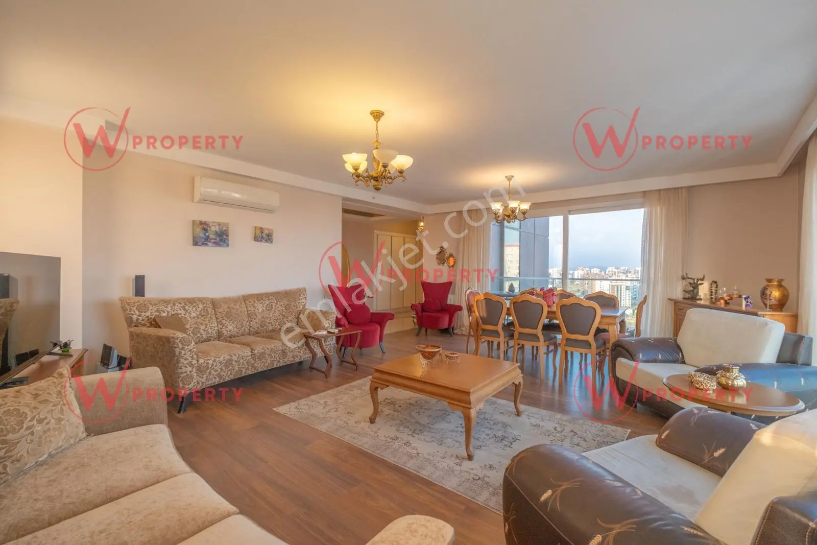 W Property Fuatmorel'de Deniz Manzaralı Kapalı Garajlı 4+1 — fotoğraf 5
