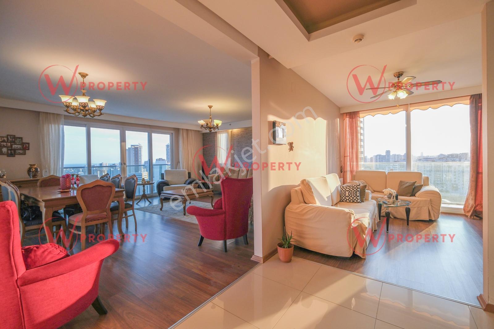 W Property Fuatmorel'de Deniz Manzaralı Kapalı Garajlı 4+1 — fotoğraf 7