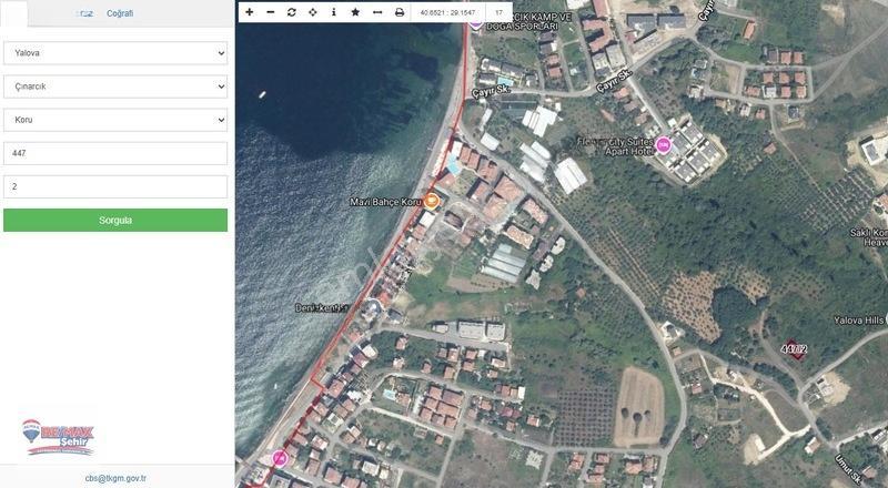 Re/Max Şehir'Den Çınarcık Koru'Da Konut İmarlı Satılık Arsa