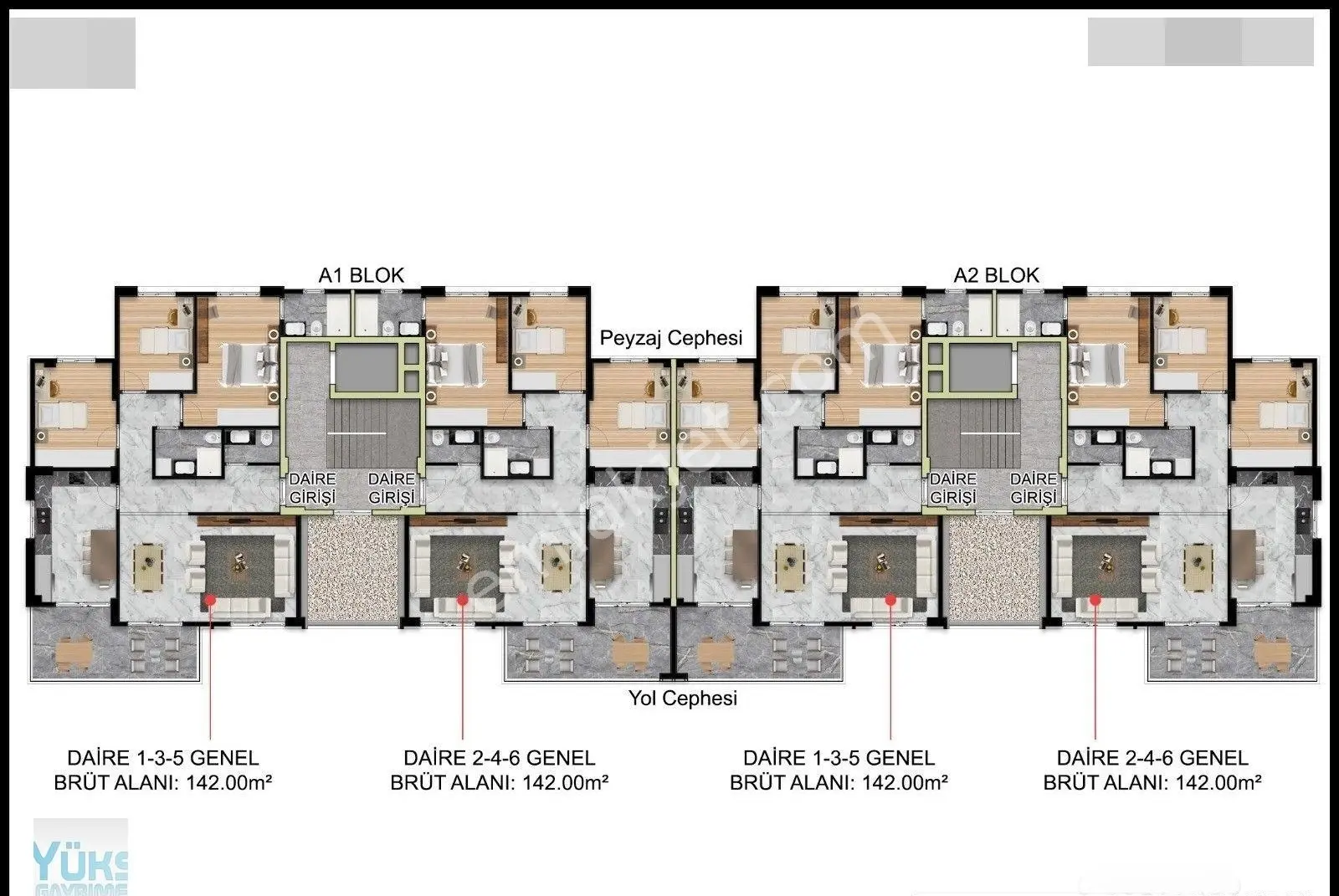 Denizli Çakmak Mahallesinde 3+1 170 M2 Havuzlu Lansmana Özel Satılık Fırsat Daireler — fotoğraf 11
