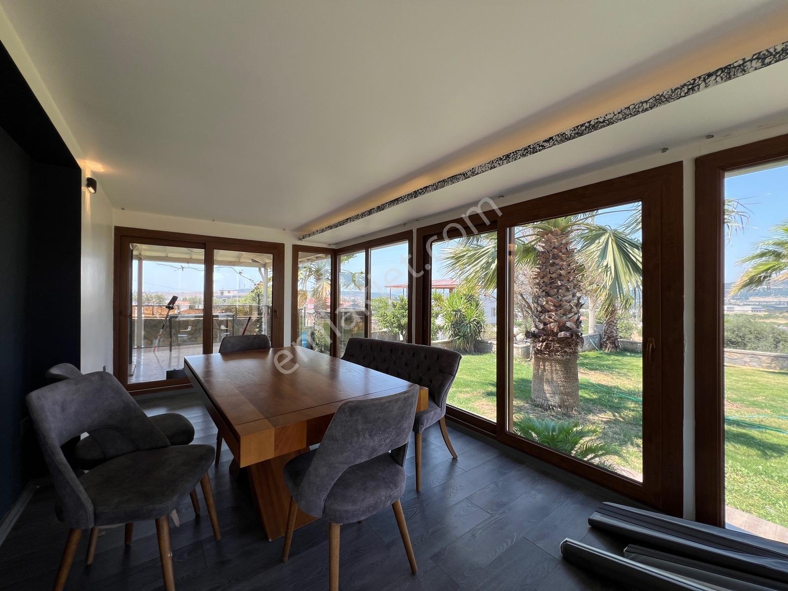Seferihisar Ulamış'ta Satılık Müstakil Havuzlu Villa Ve Arsa — fotoğraf 18