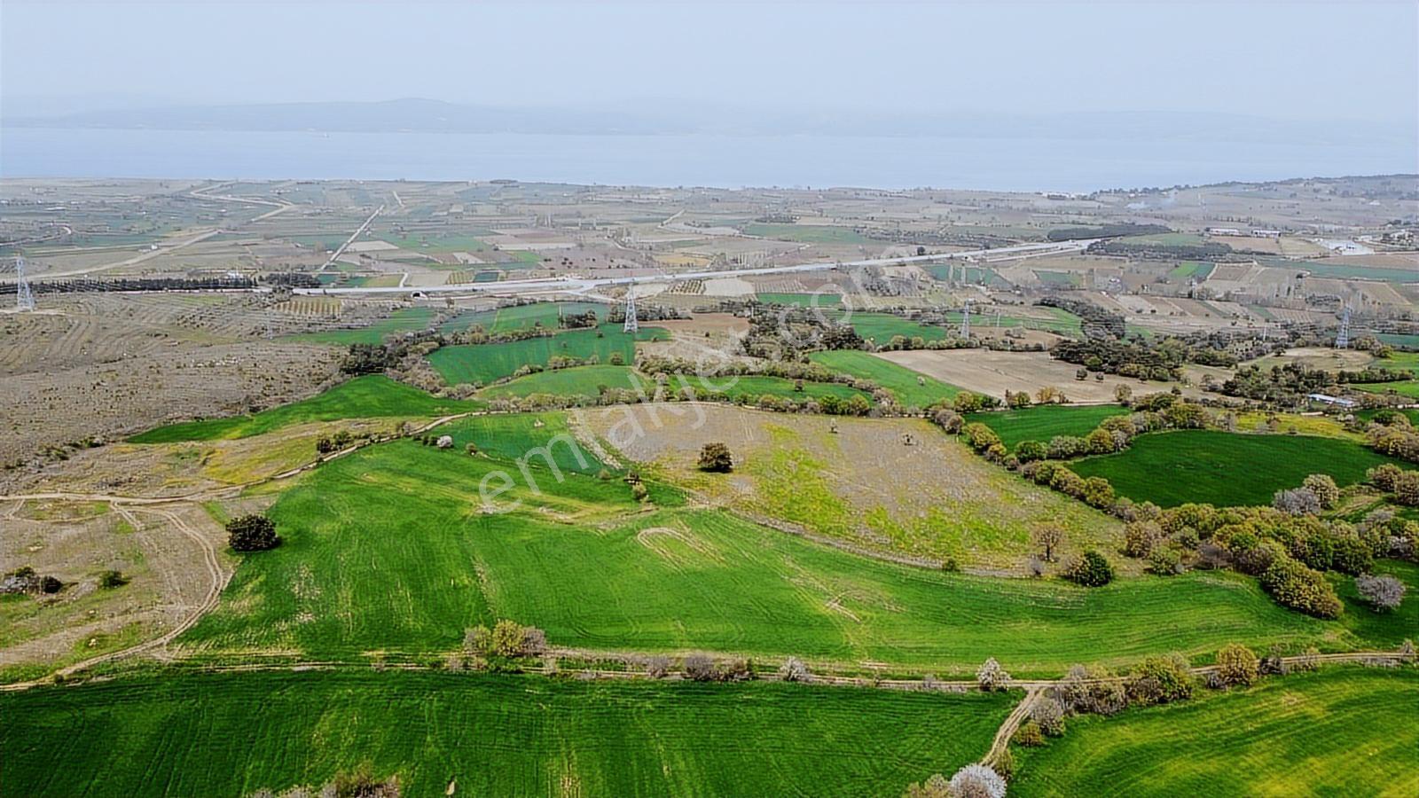 Çanakkale Musaköyde Panaromik Boğaz Ve Köprü Manzaralı Arazi — fotoğraf 8