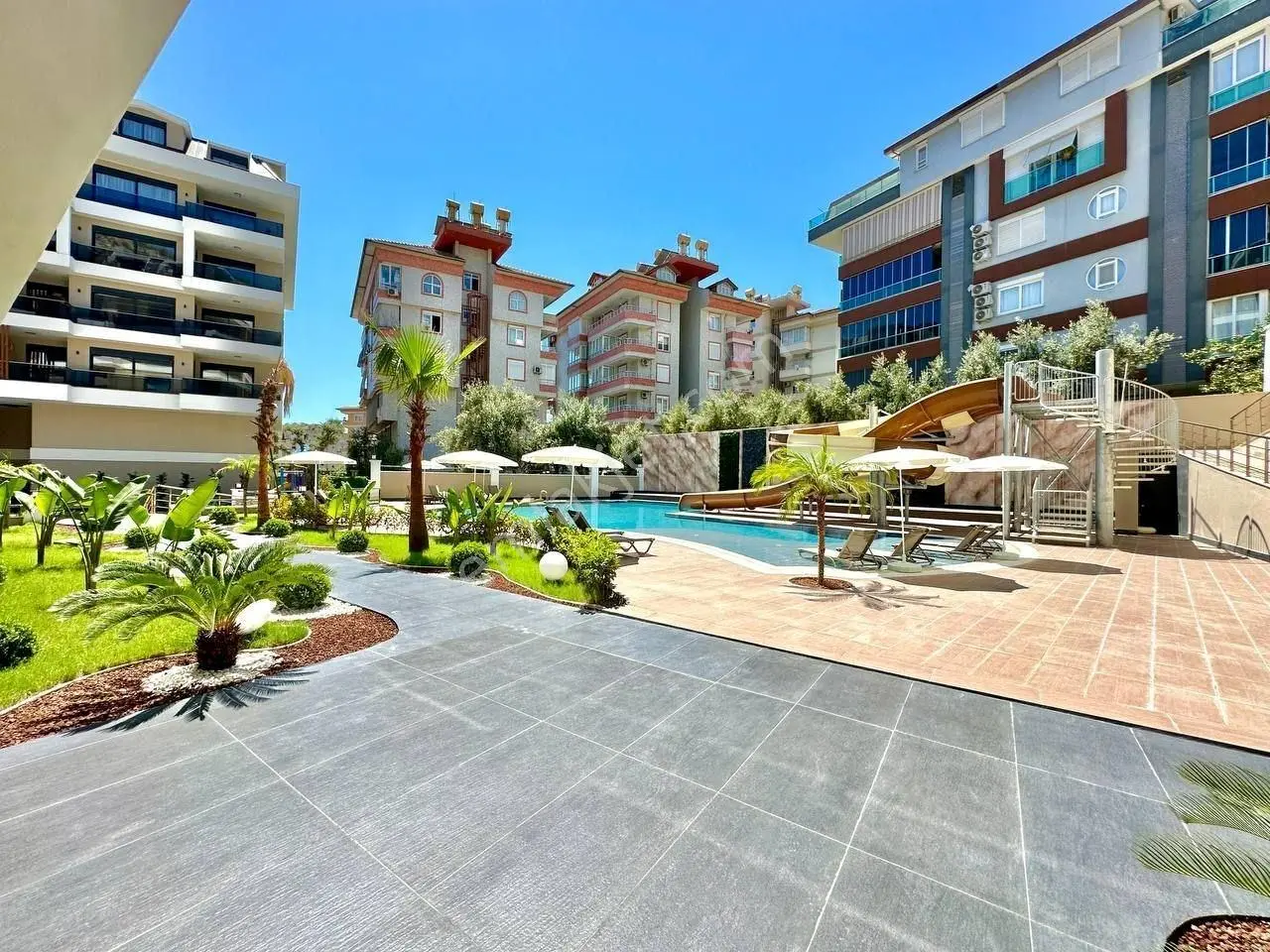 Alanya Hasbahçe’de 2+1 Satılık Daire Havuzlu Sosyal Aktiviteli Site — fotoğraf 21