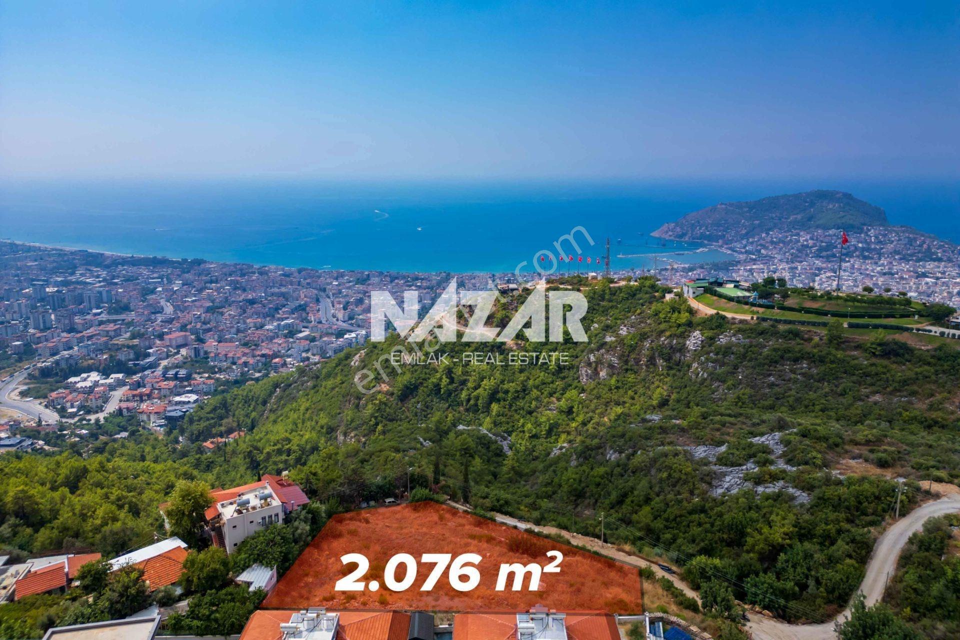 Alanya Büyükhasbahçe’de Deniz Manzaralı 2.076 M2 İmarlı Arsa — fotoğraf 7