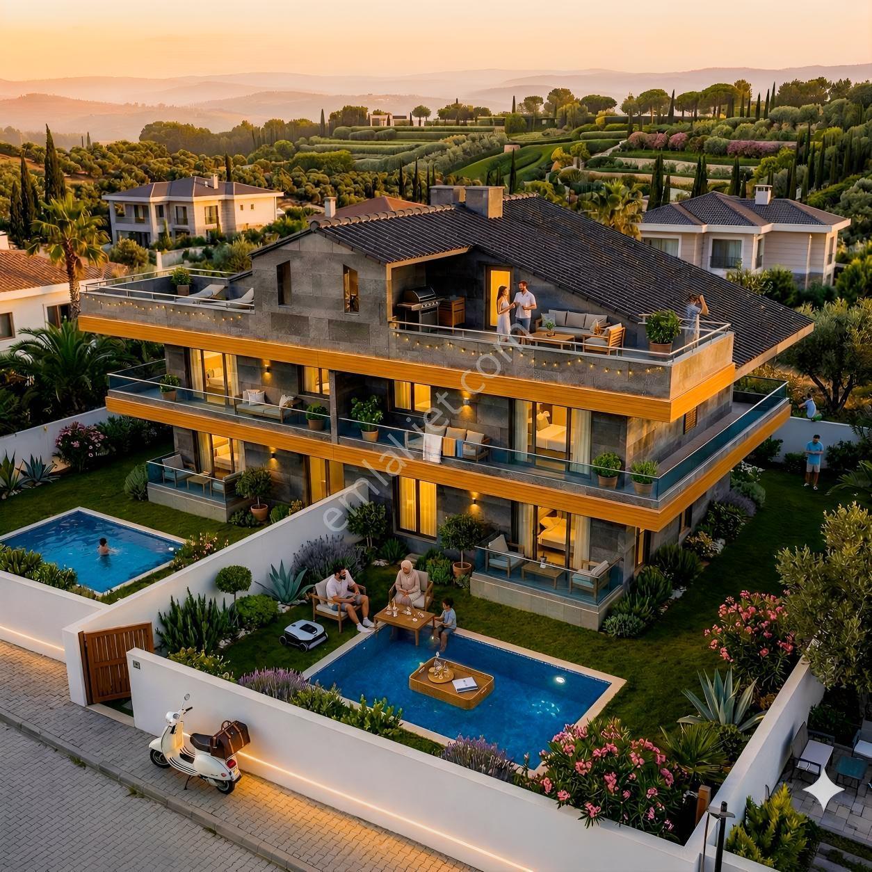 Silivri Ortaköyde Deniz Manzaralı 231m² Sıfır Villa Projesi — fotoğraf 3