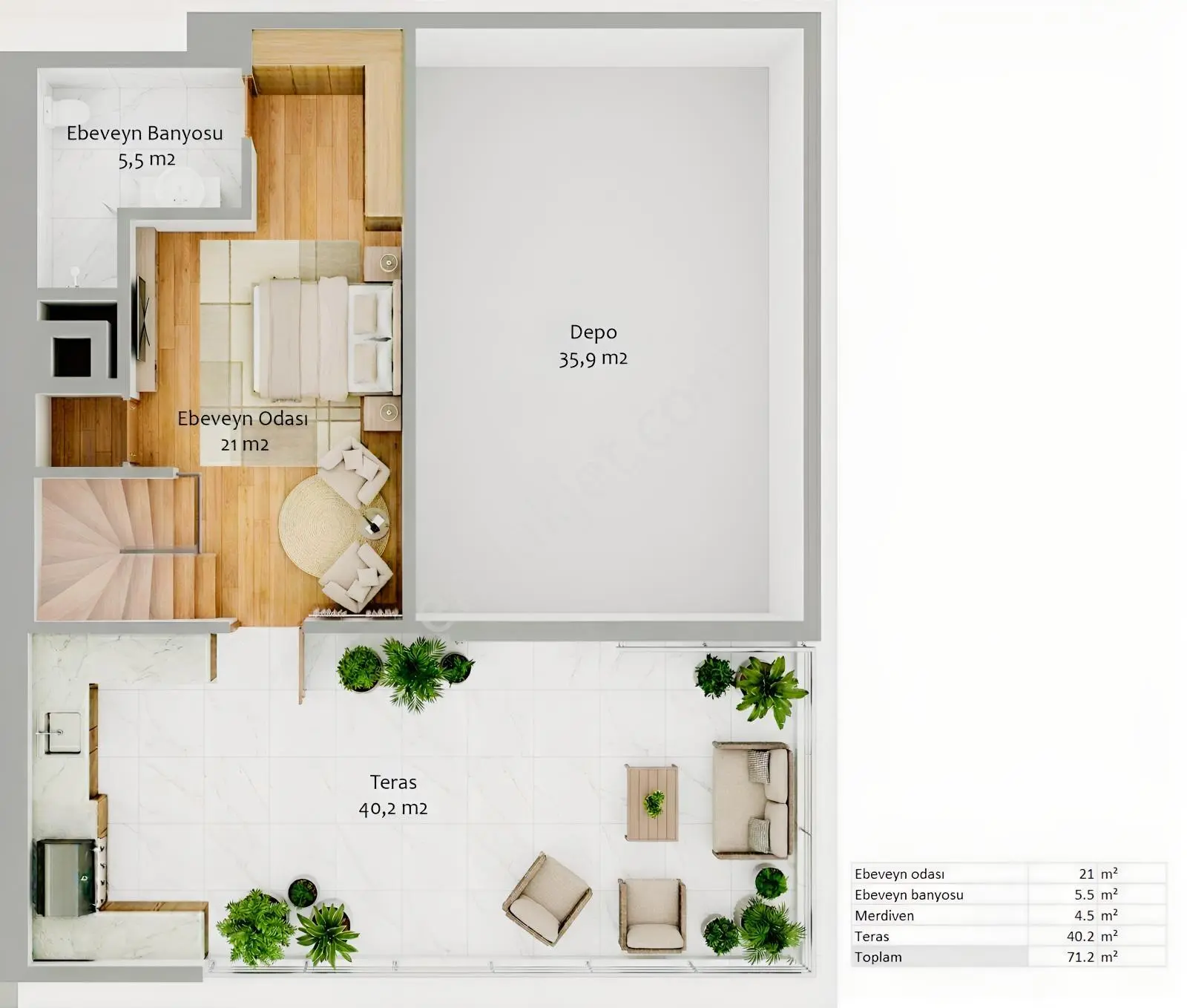 Silivri Ortaköyde Deniz Manzaralı 231m² Sıfır Villa Projesi — fotoğraf 5