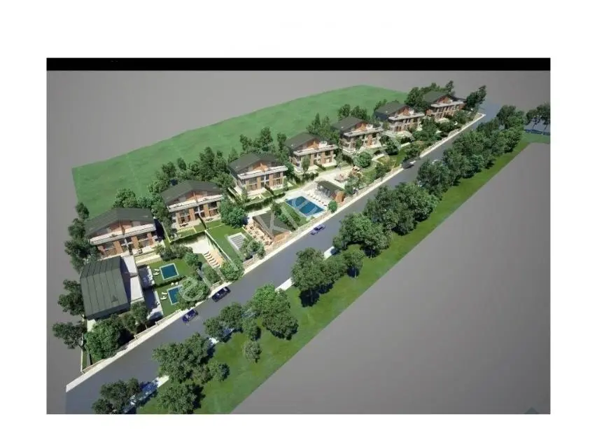 Silivri Ortaköyde Deniz Manzaralı 231m² Sıfır Villa Projesi — fotoğraf 20