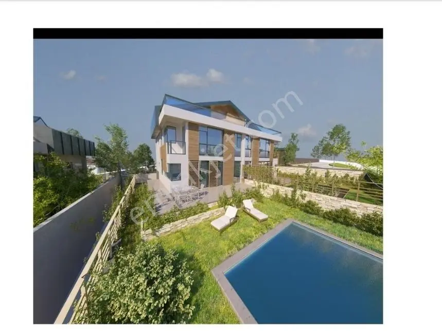Silivri Ortaköyde Deniz Manzaralı 231m² Sıfır Villa Projesi — fotoğraf 21