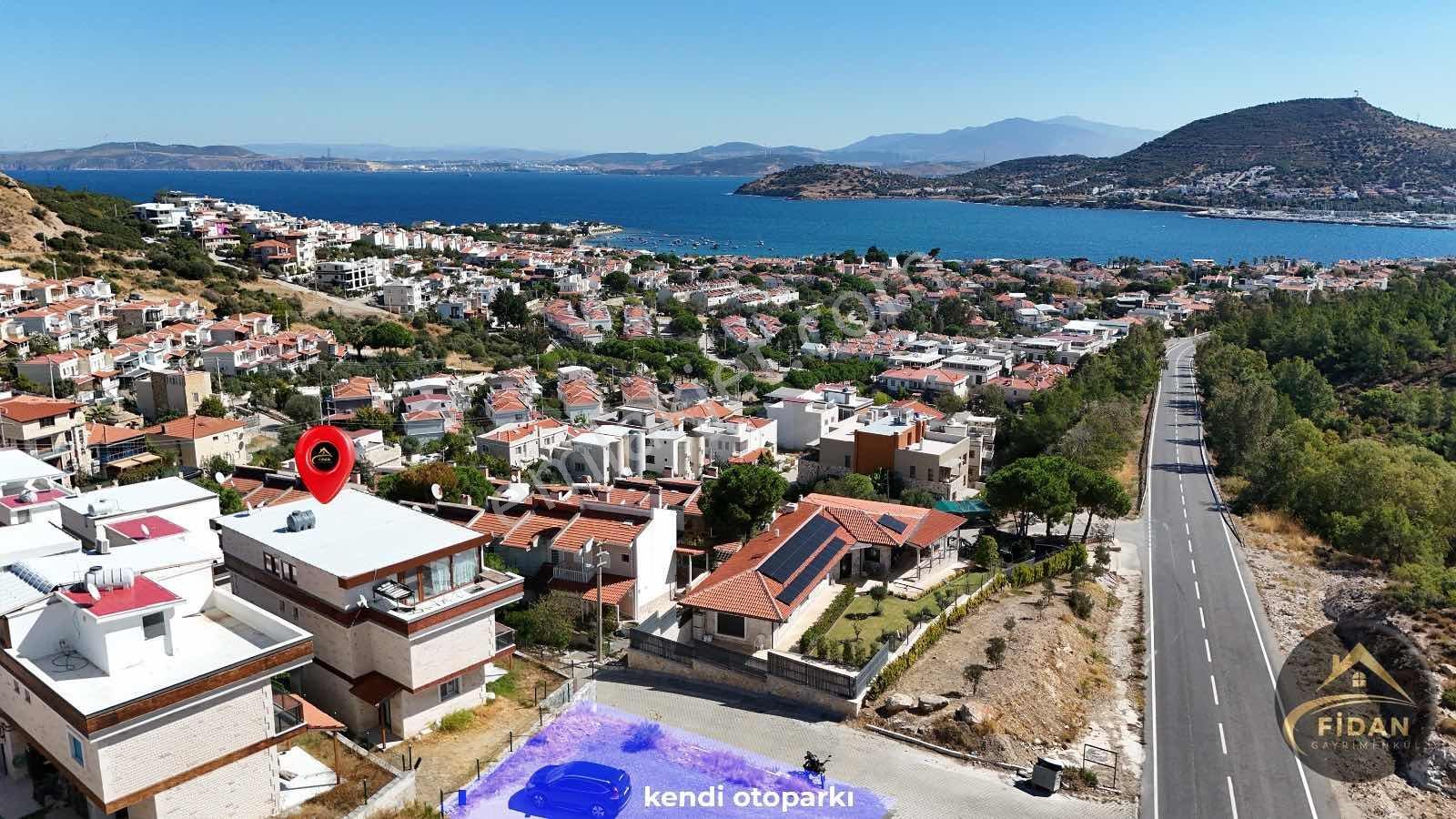 Yeni Foçada Kusursuz Deniz Manzaralı 4+1 Özel Villa — fotoğraf 17