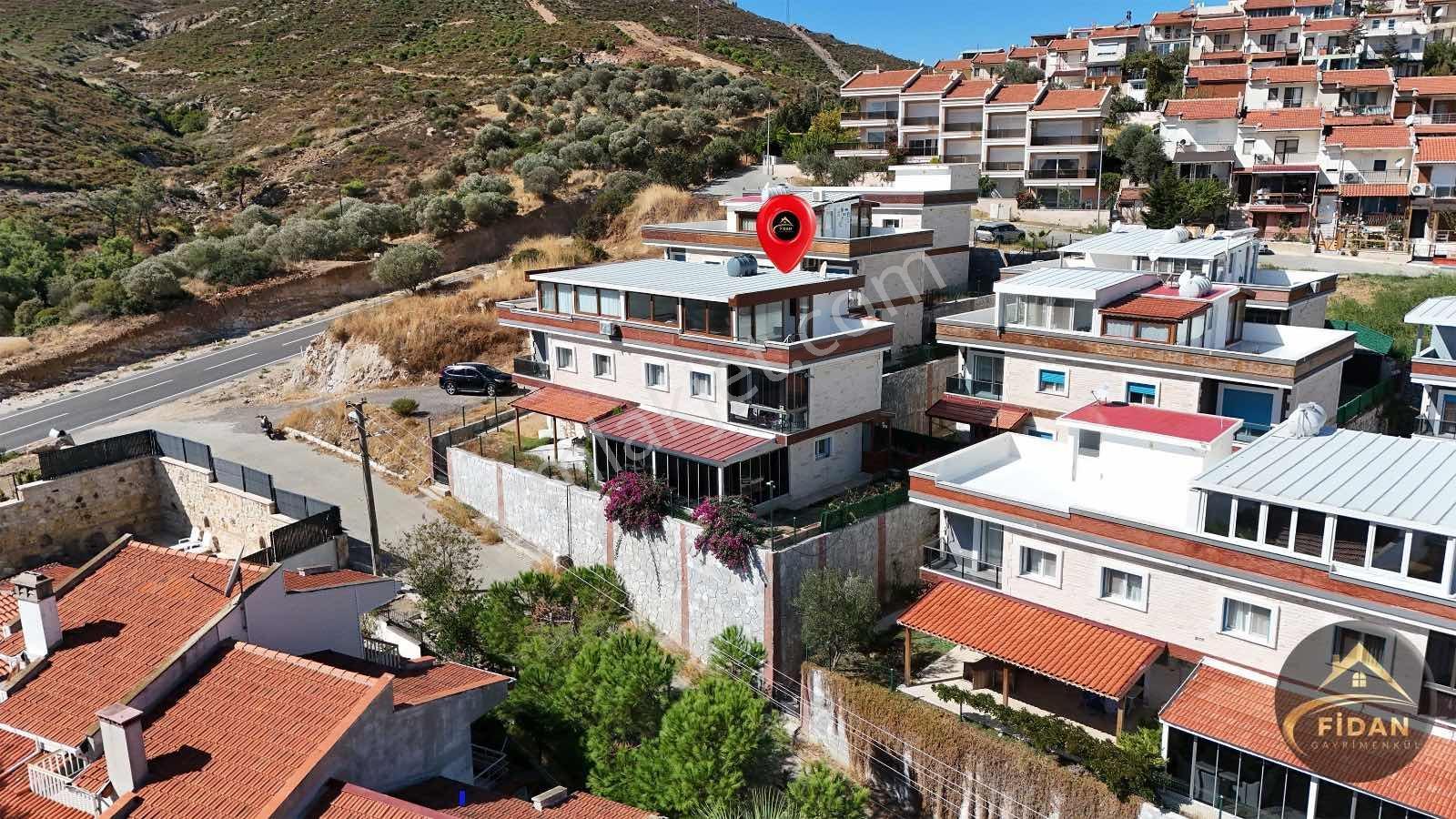Yeni Foçada Kusursuz Deniz Manzaralı 4+1 Özel Villa — fotoğraf 25