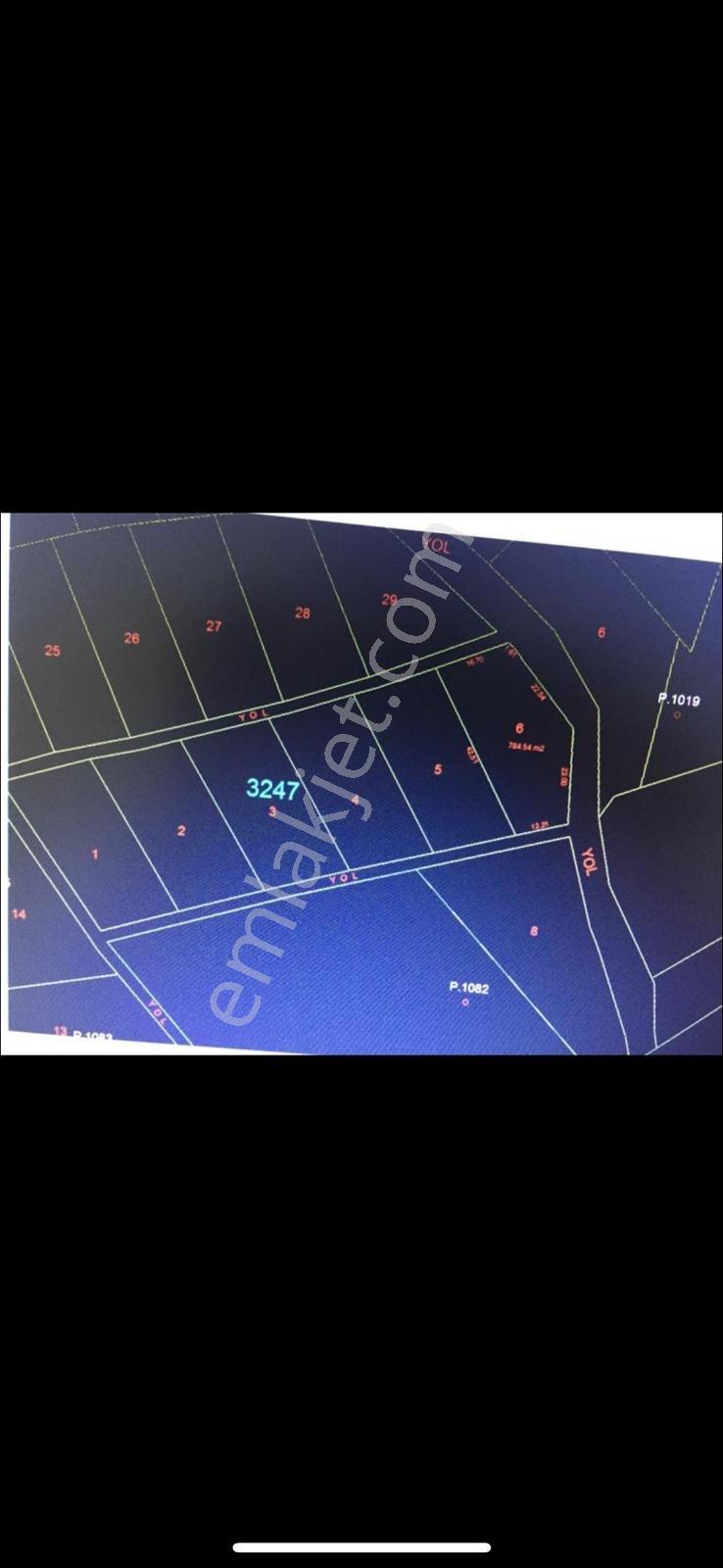 Fethiye Patlangıç Mahallesi Satılık 785m2 Müstakil Tapu Tarla — fotoğraf 6