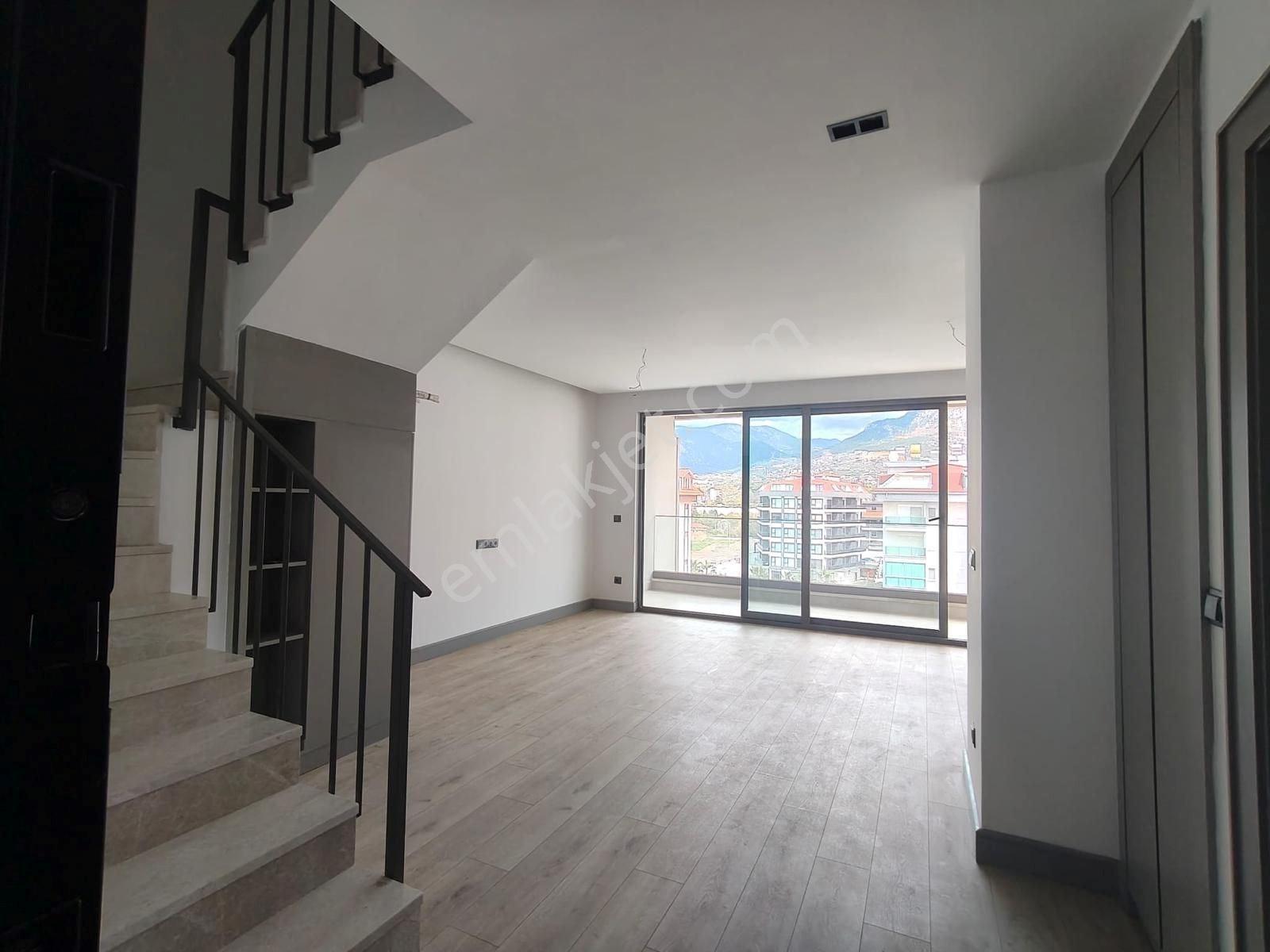 Alanya Kestelde Denize İlk Bina 2+1 Yeni Penthouse Satılık Daire — fotoğraf 3