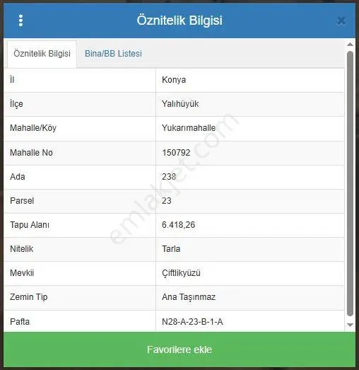Uzman Emlaktan Yalıhüyük Yukarı Mahallesi'nde 6418 M² Satılık Tarla — fotoğraf 2