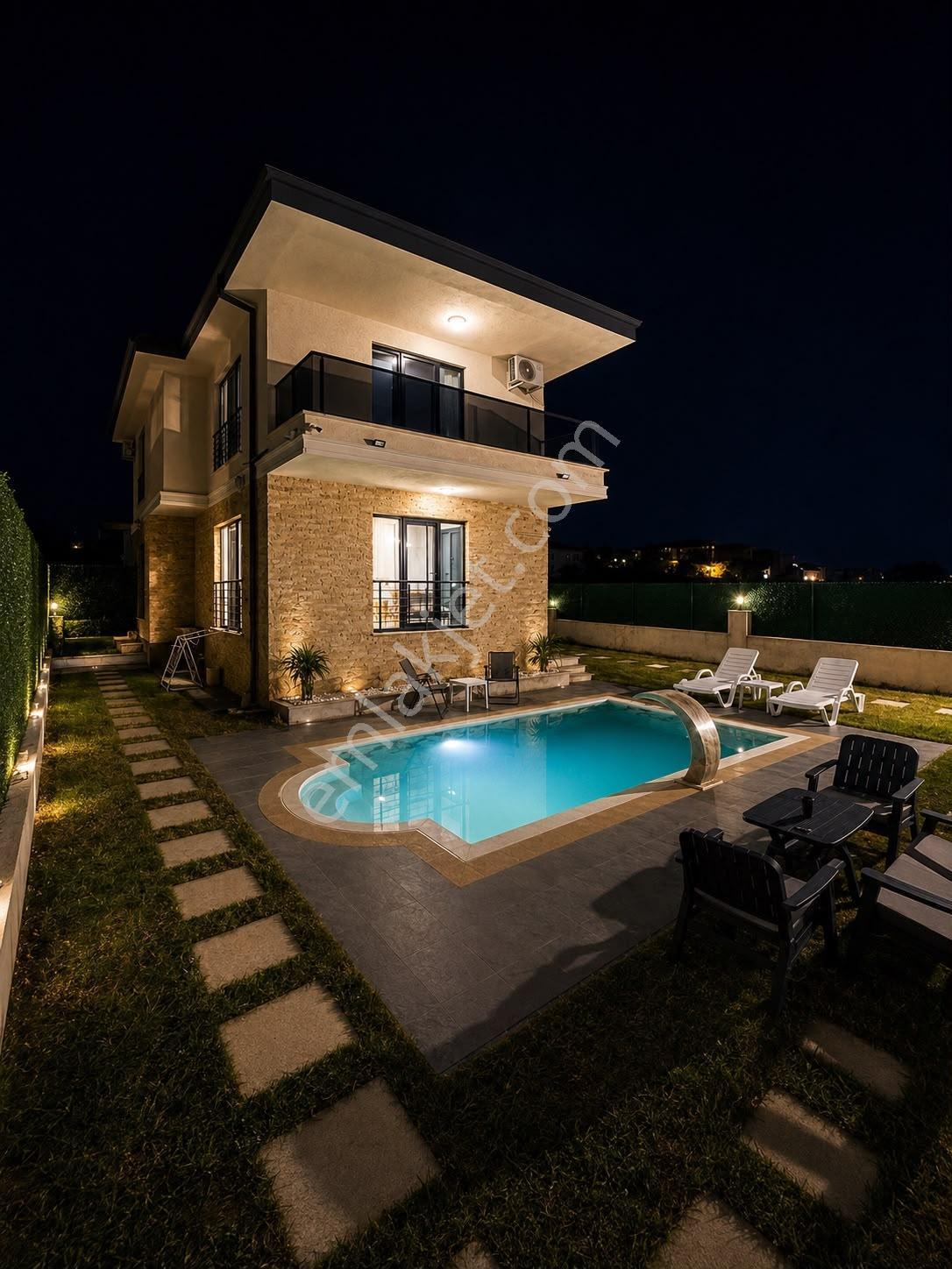Tekirdağda Müstakil Havuzlu Villa Özel Yaşam,bahçe Ve Havuz — fotoğraf 3