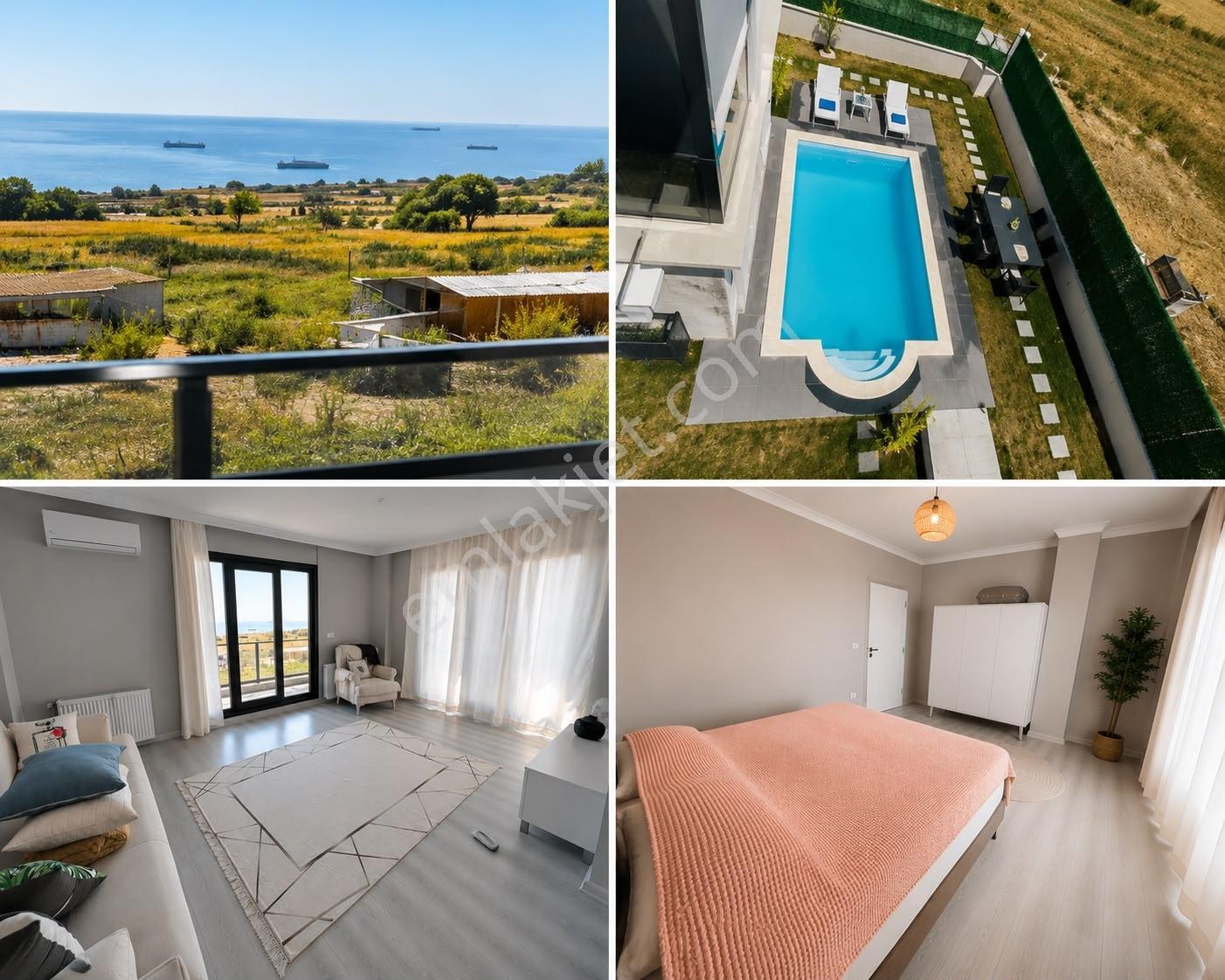 Tekirdağda Müstakil Havuzlu Villa Özel Yaşam,bahçe Ve Havuz — fotoğraf 4