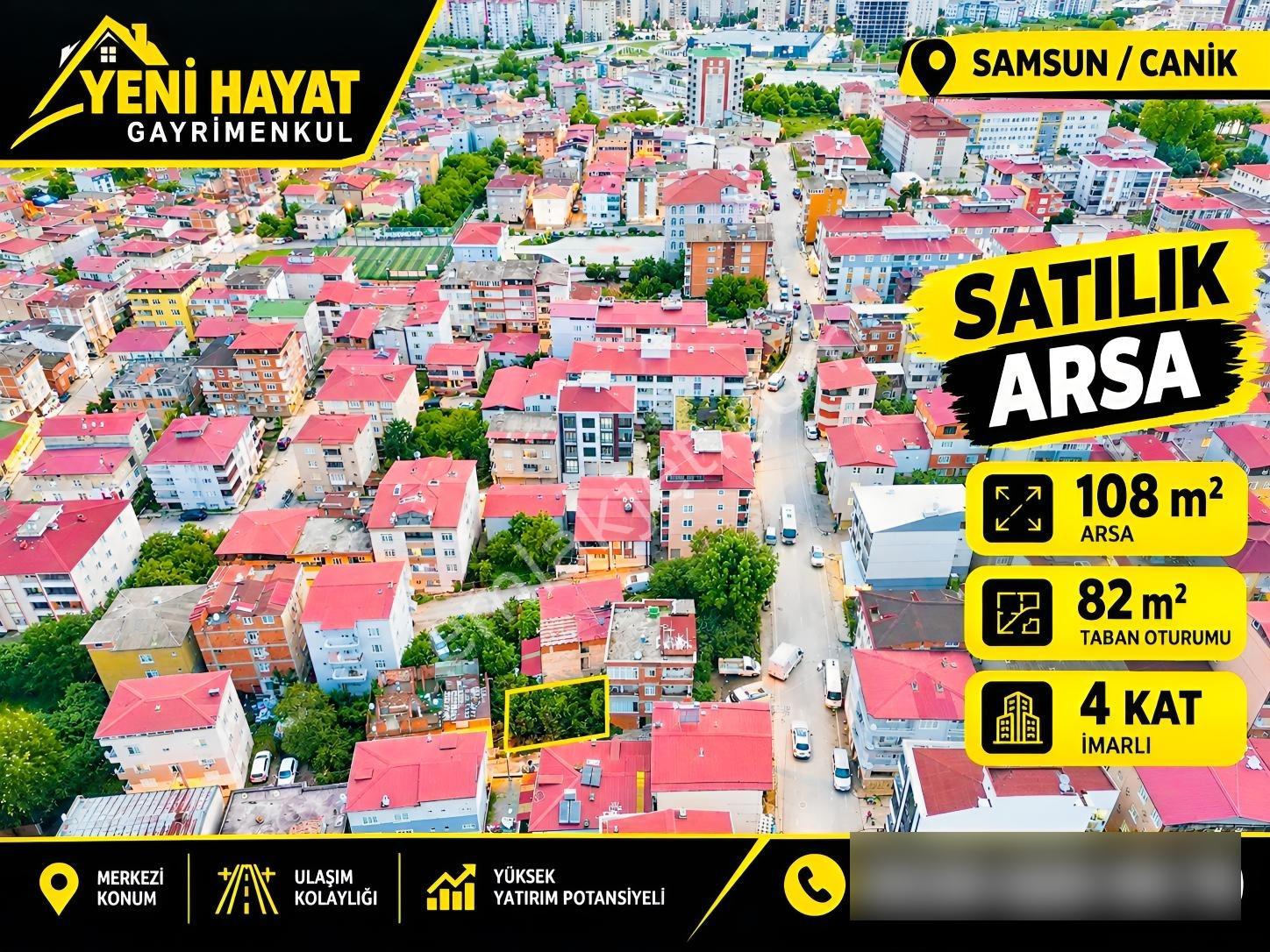 Canik Gaziosmanpaşa Mh 4 Kata İmarlı Arsa