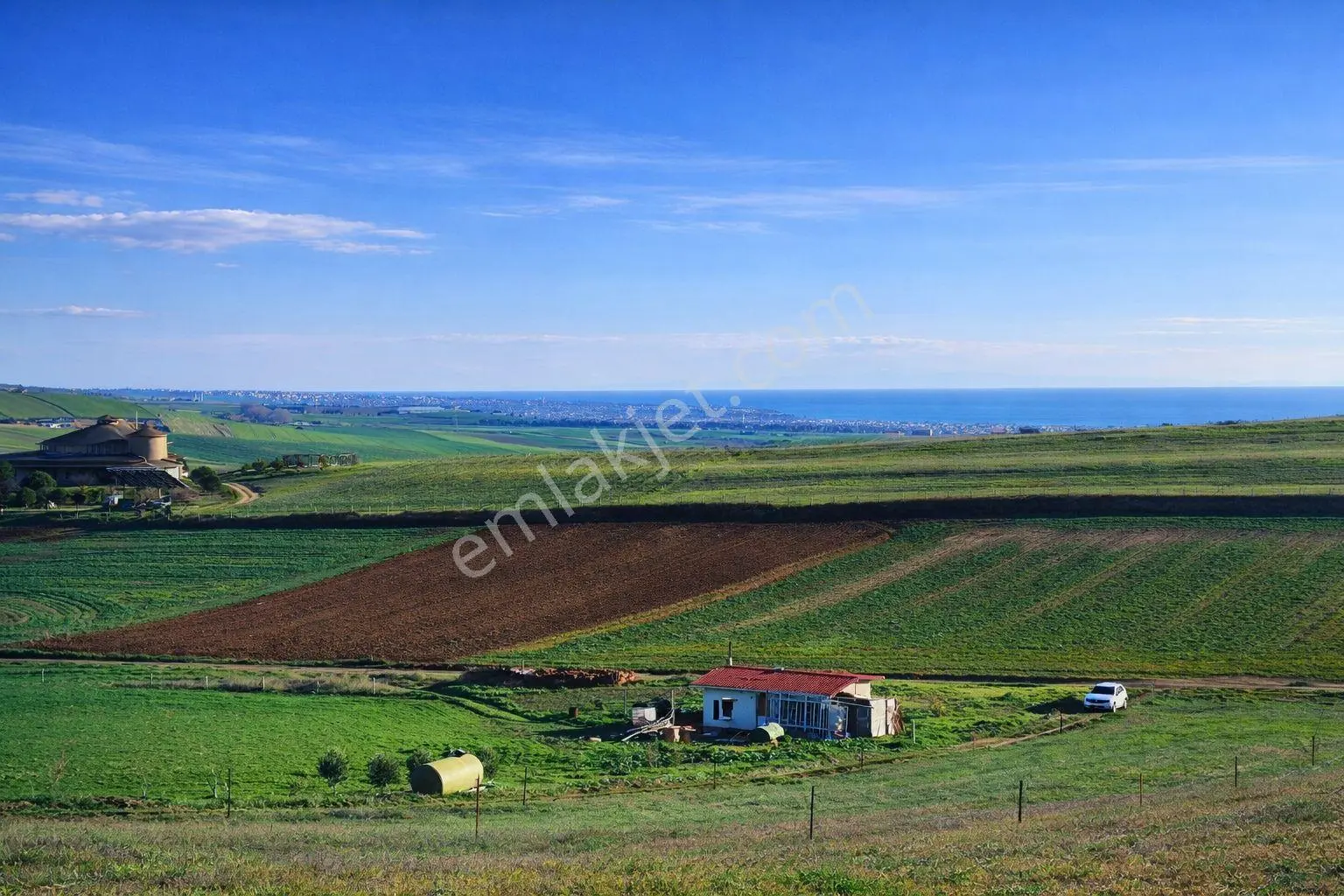 Marmaraereğlisi Çeşmeli'de Deniz Manzaralı Satılık Villa İmarı Arsa — fotoğraf 12
