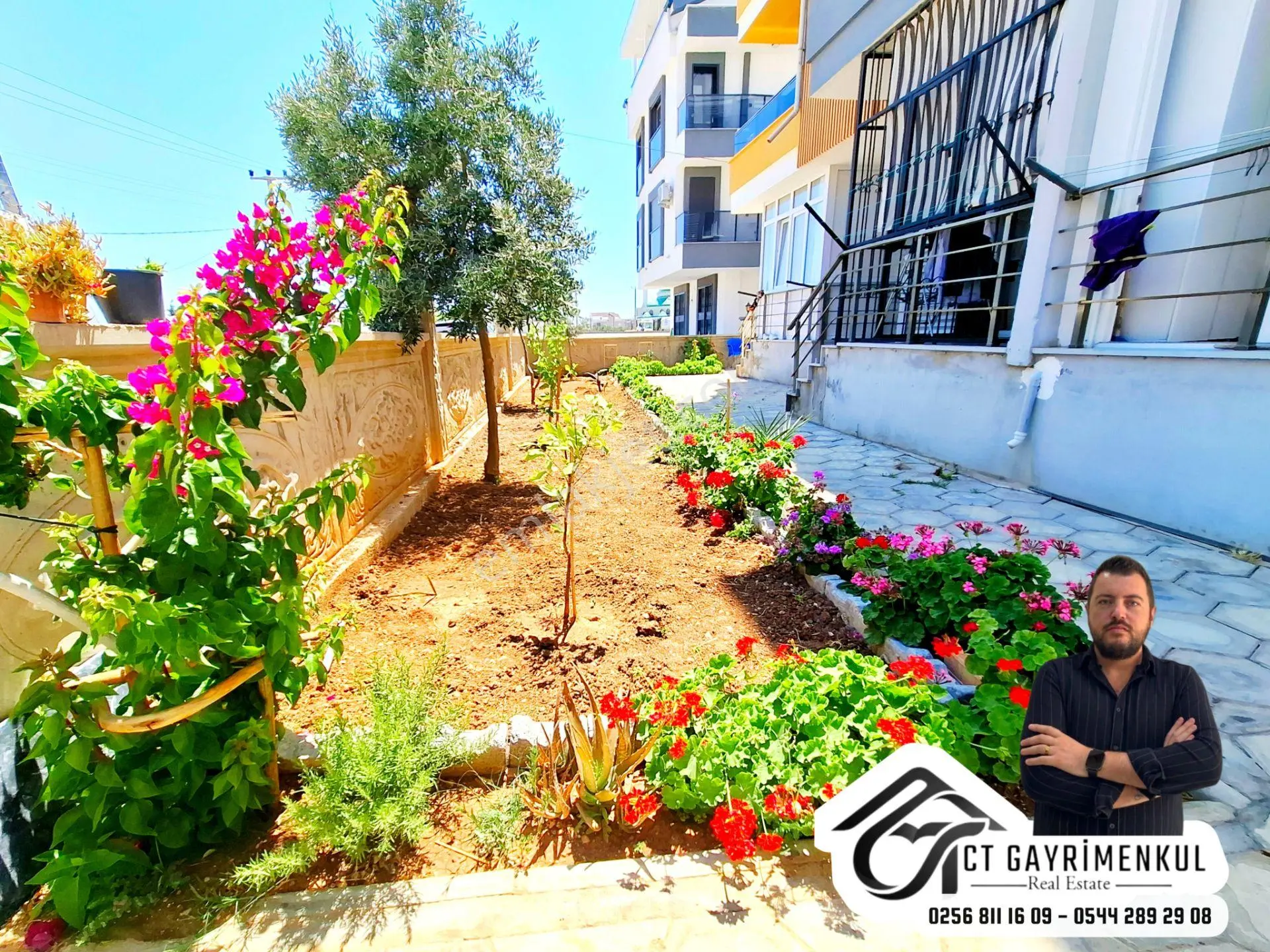 Didim'de Satılık 1+1 Yüksek Giriş Müstakil Gib Merkezii Konumda Ön Cephe Bahçeli Fırsat Daire ! — fotoğraf 2