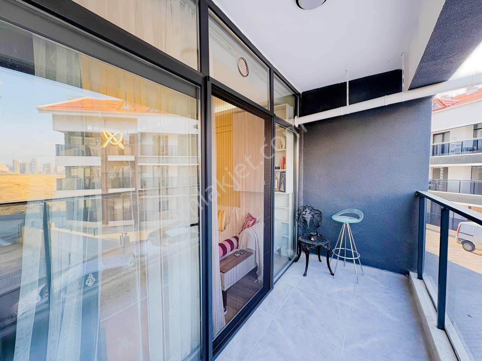 İncek'te Ada Mutfaklı Butik Site Geniş 1+1 Full Eşyalı Satılık — fotoğraf 19