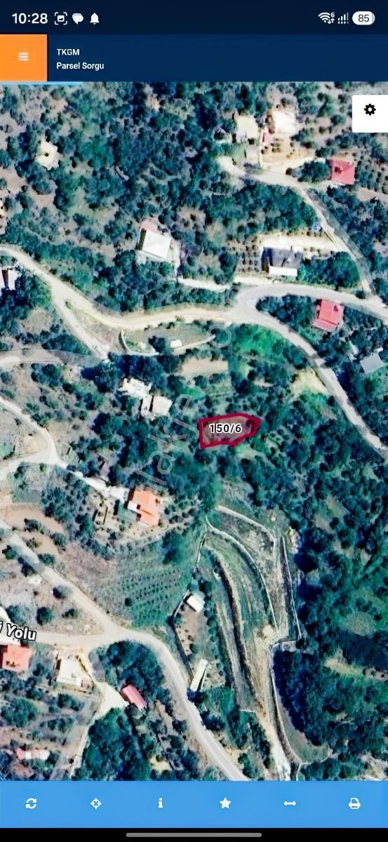 Alanya Badem Ağacında Deniz Manzaralı Satılık Köyiçi 355M2Tarla