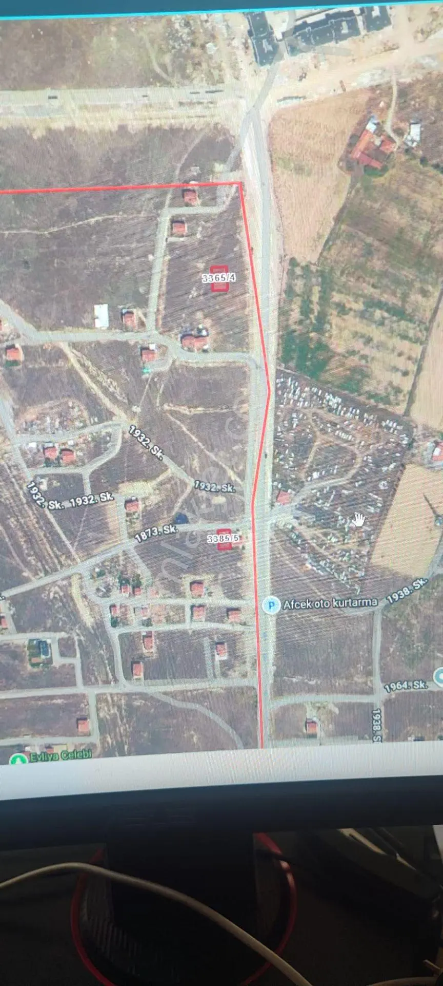 Afyon Tezcan Emlaktan Ertuğrulgazi Mah.400 Lük Arsa — fotoğraf 3