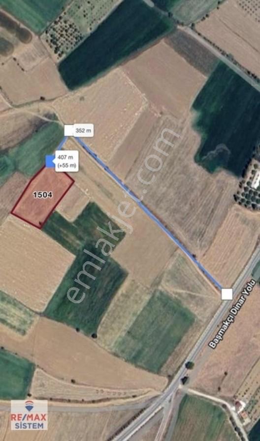 *afyonkarahisar Dinar Dikici 5.150 M² Satılık Tarla* — fotoğraf 4