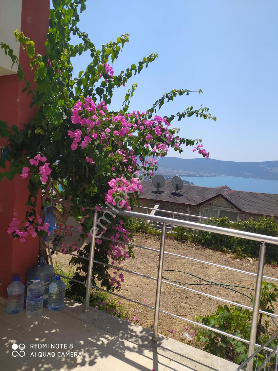 Didim Akbük Yamaç Evler Sitesi 3+1 Panoramik Deniz Manzaralı Bahçe Dublexi — fotoğraf 20