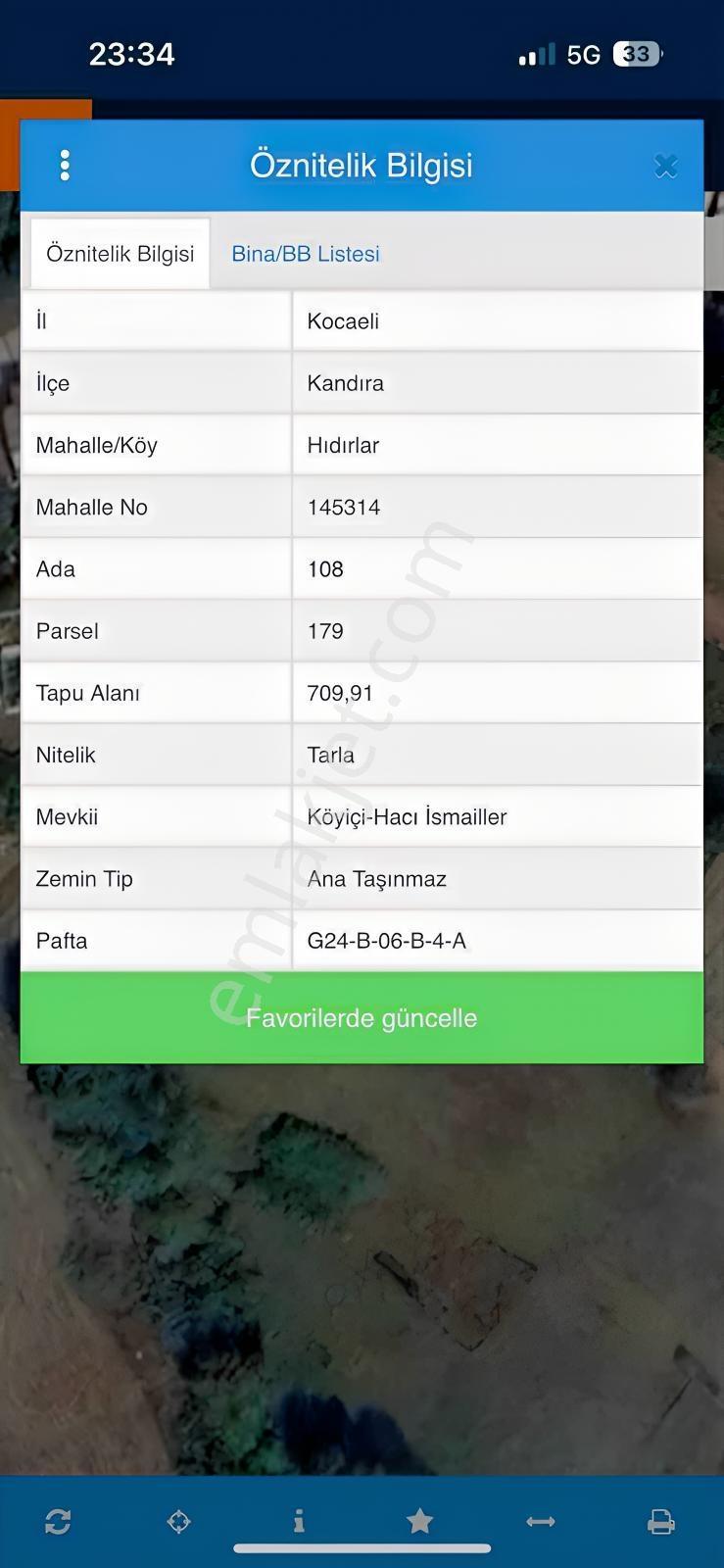 Kandırada 710 Mt Arsa İçinde Sıfır Ruhsatlı Ev Satılık Kupon — fotoğraf 15