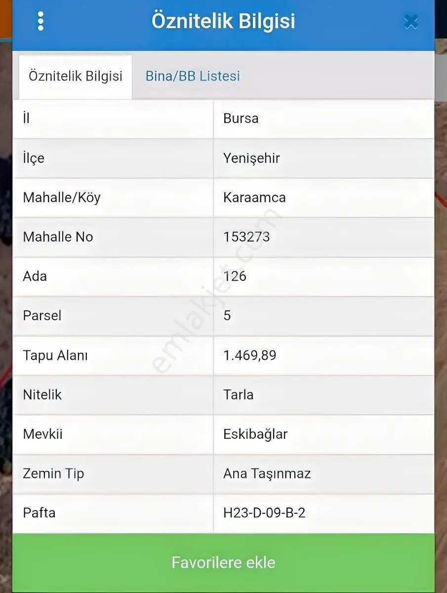 Bursa Yenişehir Karaamca'da Geleceğe Yatırım 1.470 M² — fotoğraf 2
