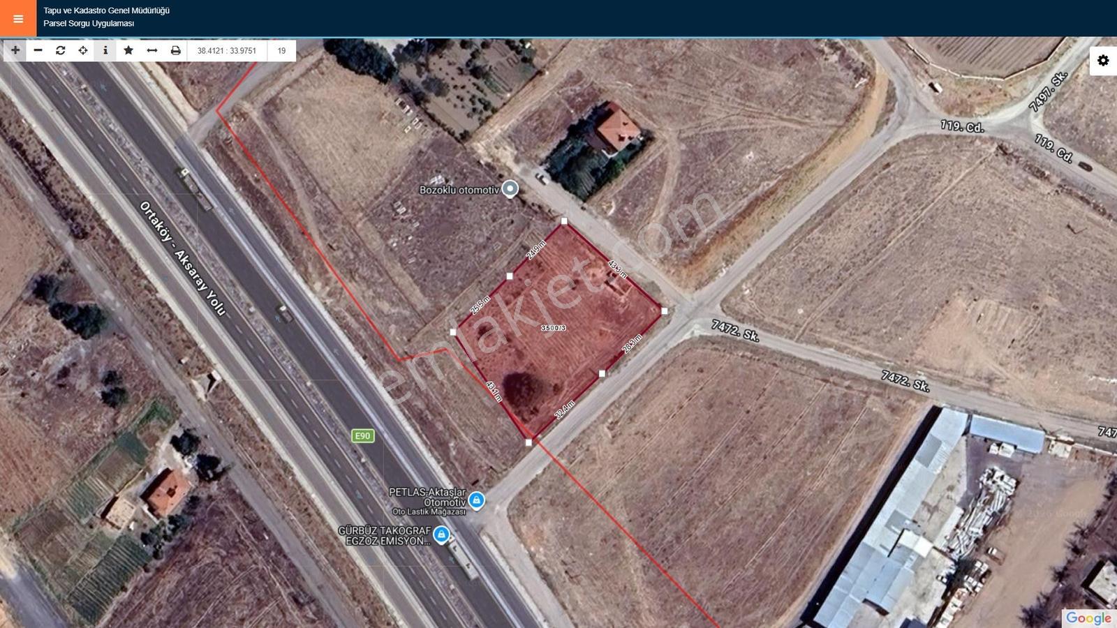 Kadir Şen Gayrimenkul'den Ankara Yolu Üstü Satılık Ticari Arsa — fotoğraf 2