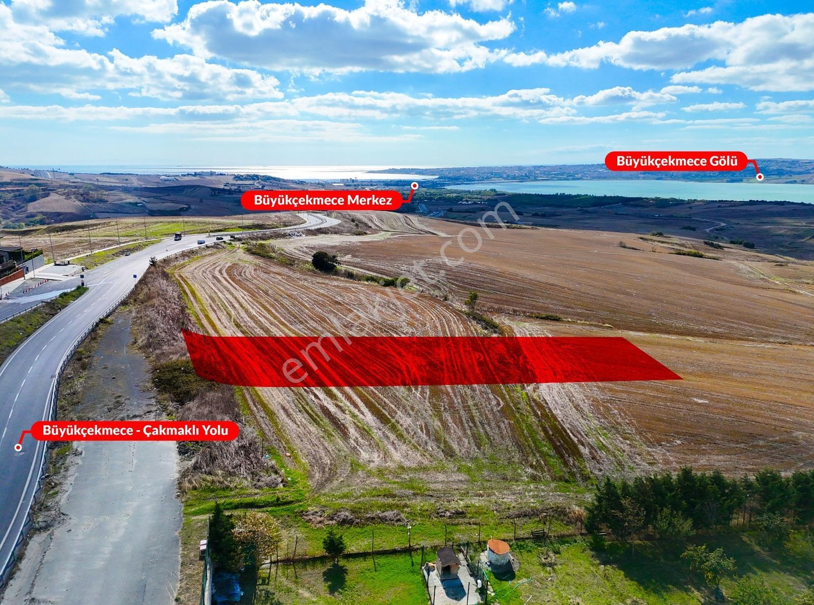 Büyükçekmece'de Göl Manzaralı 2.500 M² İmarlı Arsa — fotoğraf 9