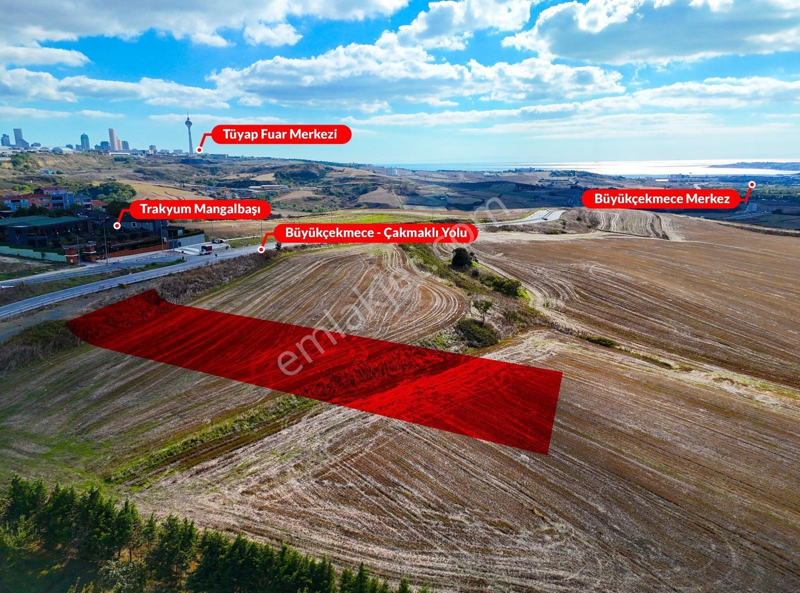 Büyükçekmece'de Göl Manzaralı 2.500 M² İmarlı Arsa — fotoğraf 10