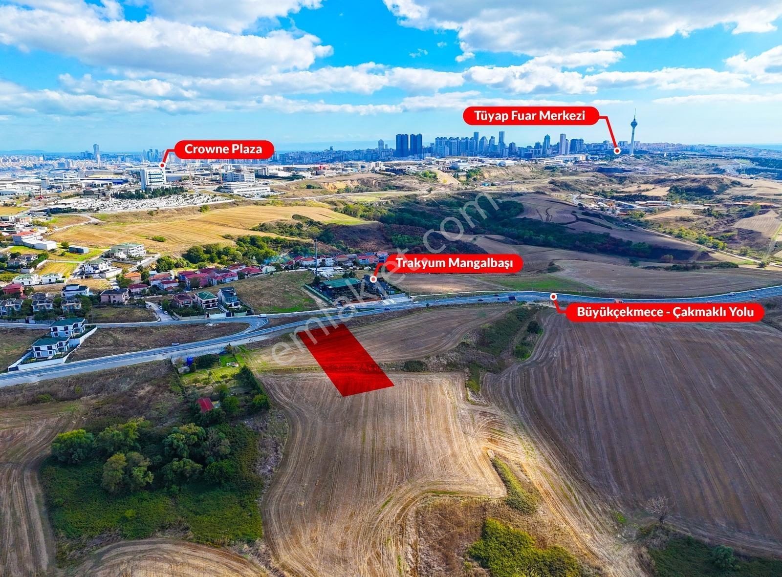 Büyükçekmece'de Göl Manzaralı 2.500 M² İmarlı Arsa — fotoğraf 12