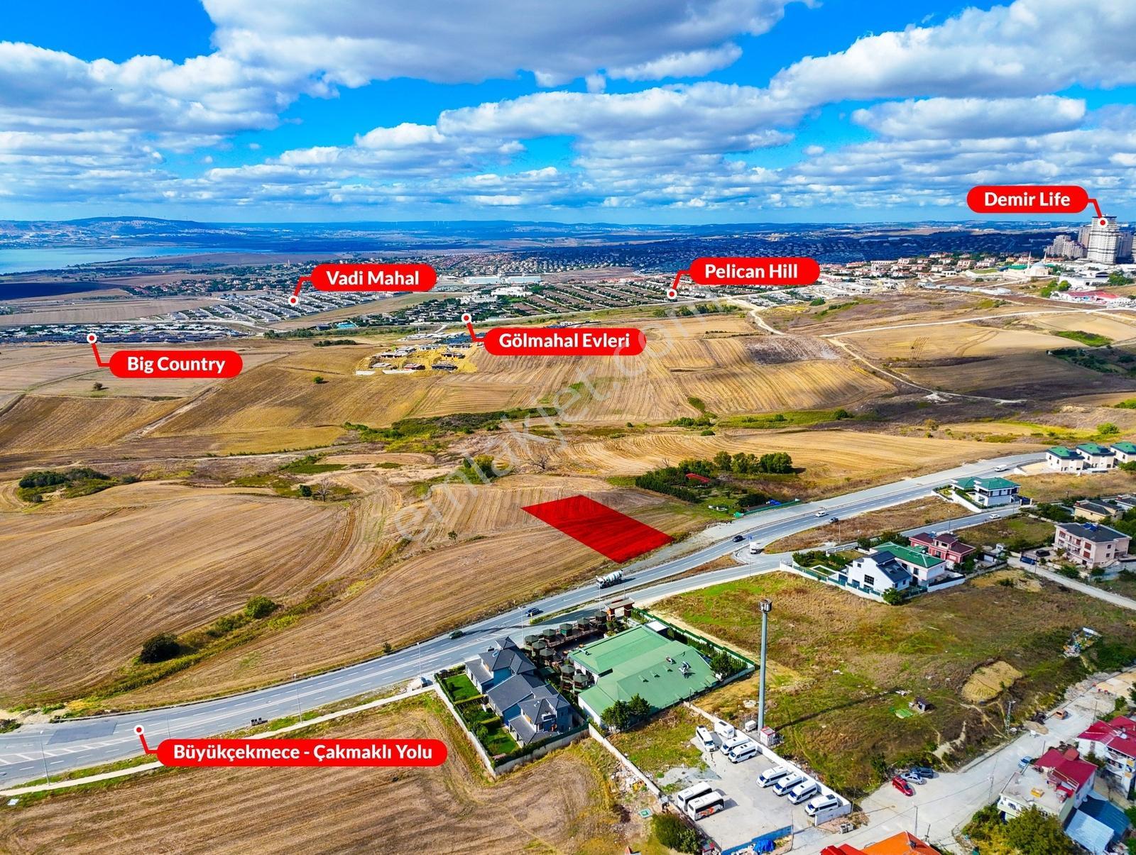 Büyükçekmece'de Göl Manzaralı 2.500 M² İmarlı Arsa — fotoğraf 14