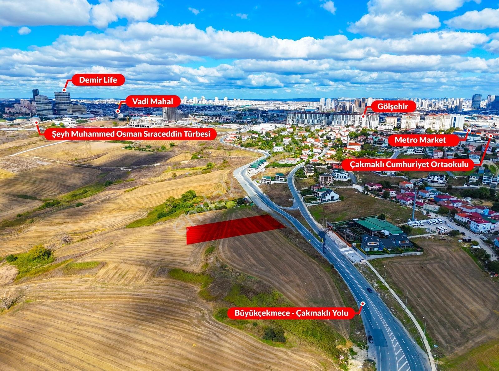 Büyükçekmece'de Göl Manzaralı 2.500 M² İmarlı Arsa — fotoğraf 15