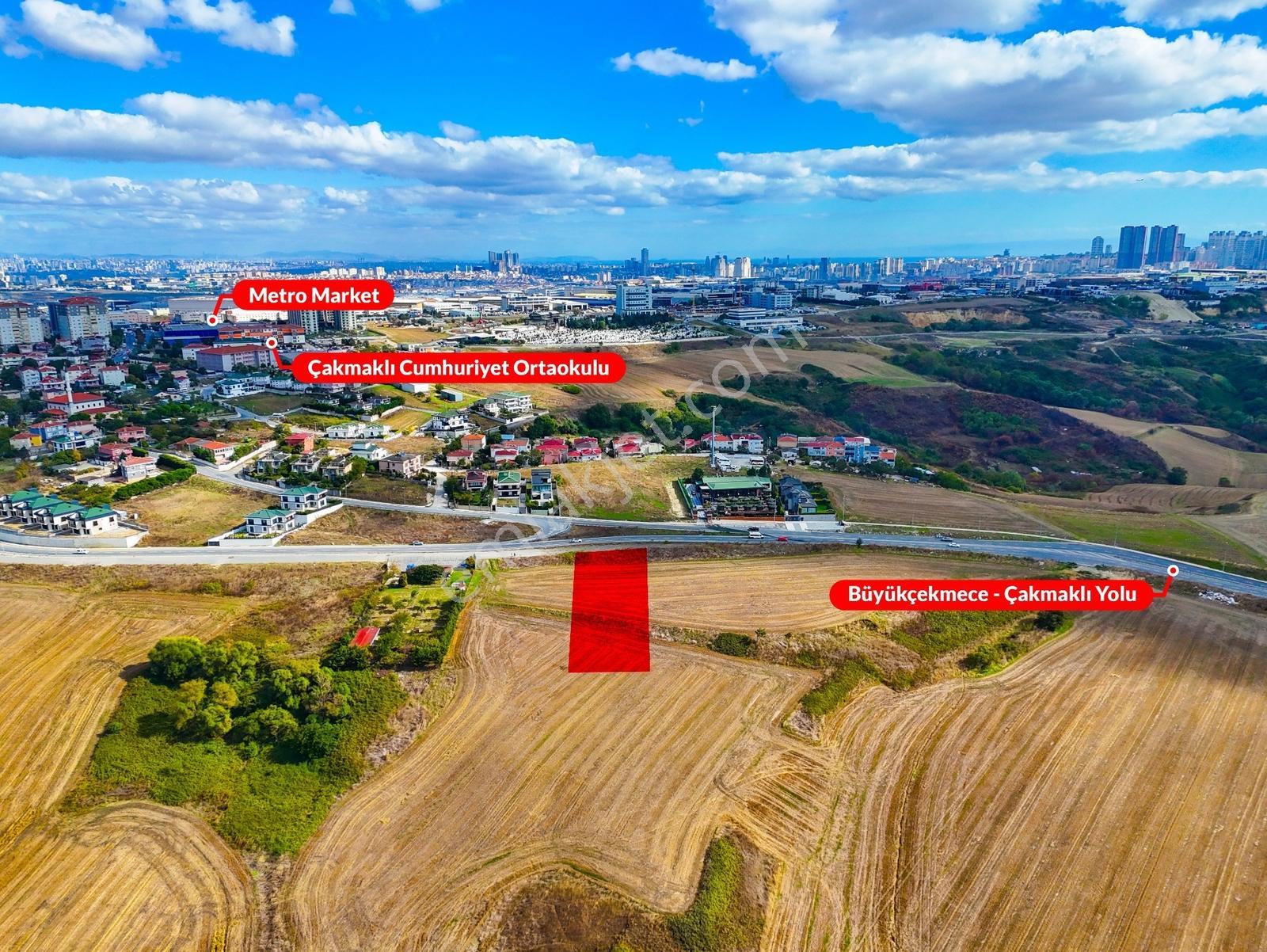 Büyükçekmece'de Göl Manzaralı 2.500 M² İmarlı Arsa — fotoğraf 16