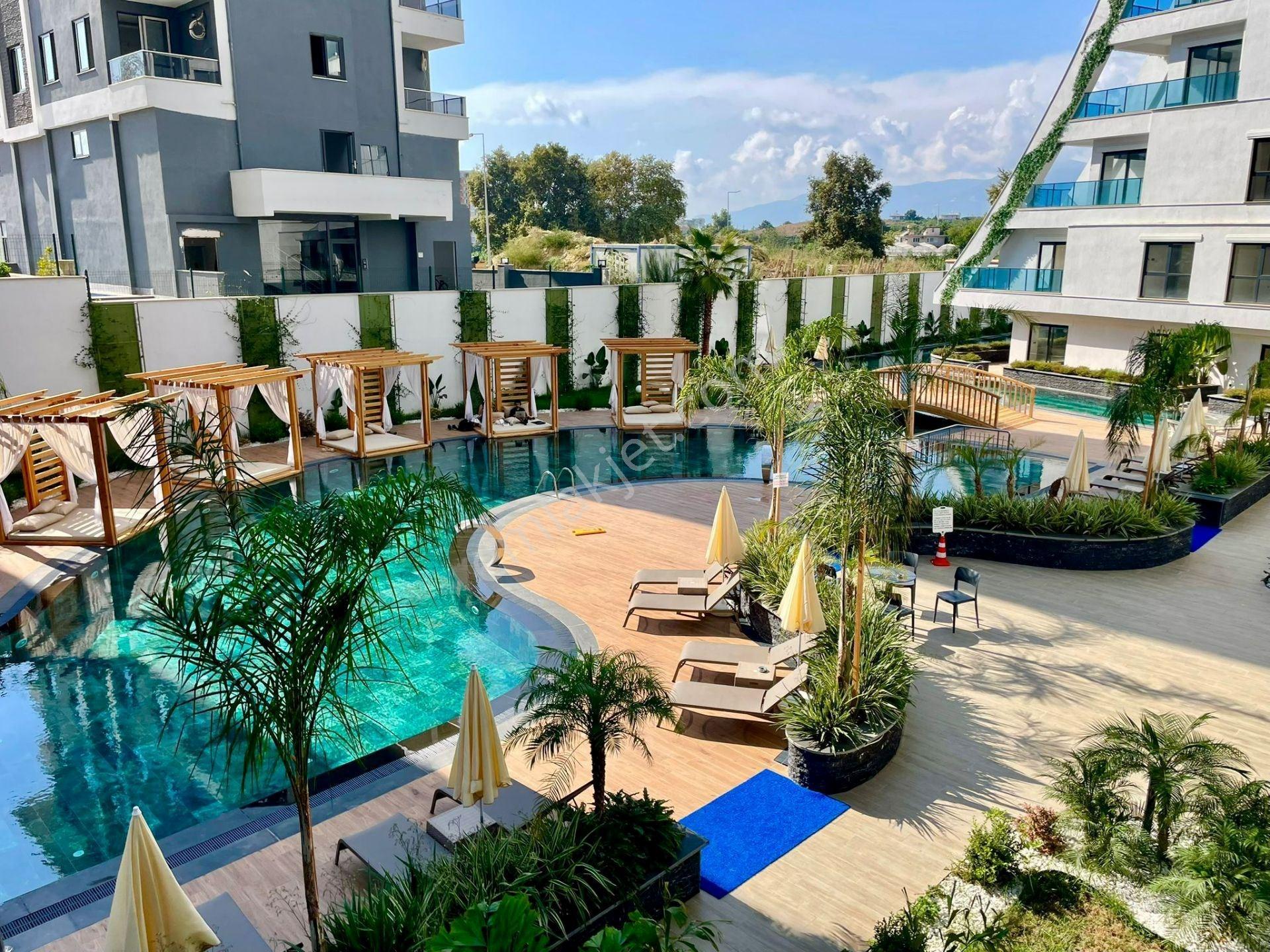 Alanya Mahmutlarda Lüks Ve Konforlu Site İcerisinde Boş Sıfır 1+1 Daire — fotoğraf 21