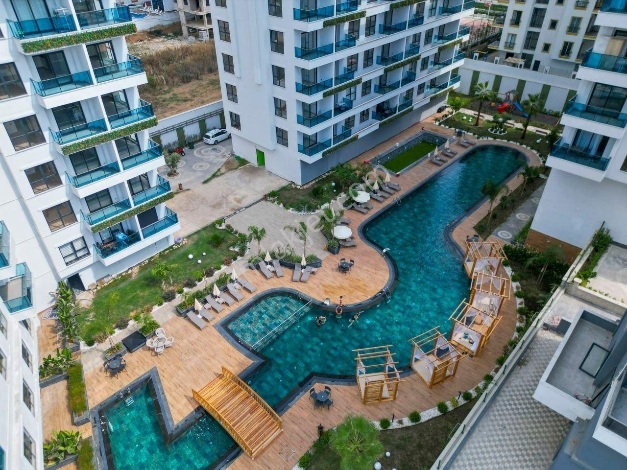 Alanya Mahmutlarda Lüks Ve Konforlu Site İcerisinde Boş Sıfır 1+1 Daire — fotoğraf 23