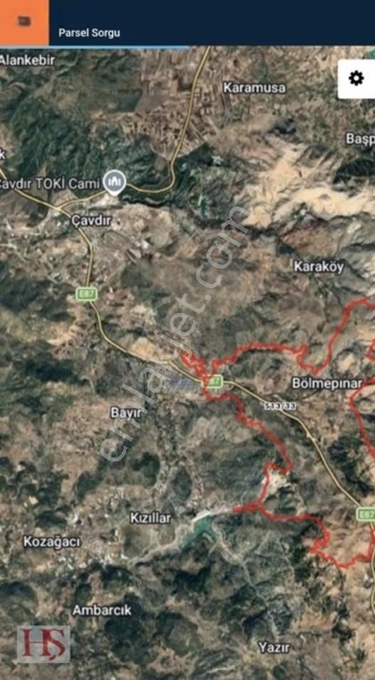 Burdur Çavdır'da Yatırımlık Ana Cadde Üzeri 416 M2 Satılık Tarla — fotoğraf 5