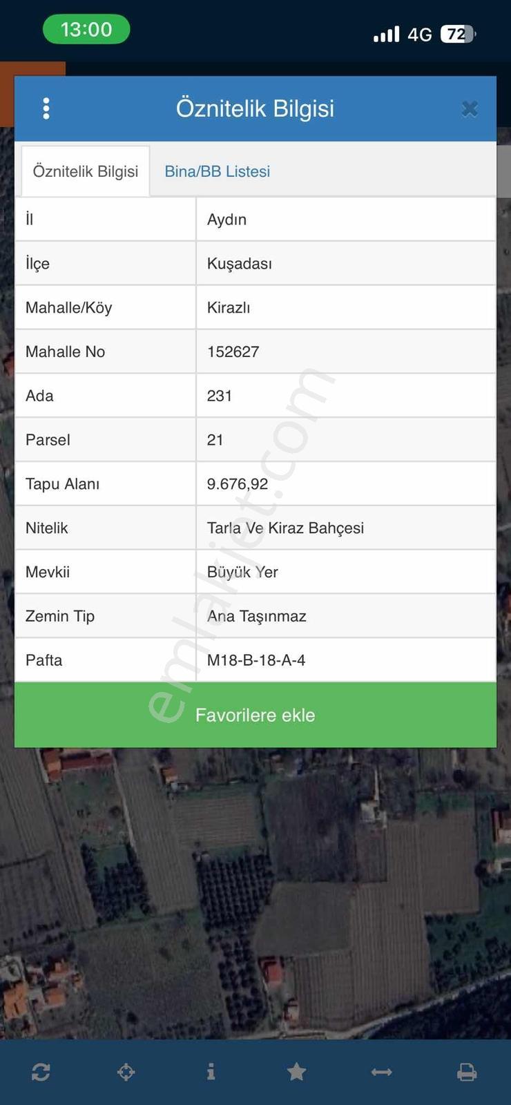 Kuşadası Kirazlı Köyünde Ana Yola Yakın Satılık Fırsat Arsa — fotoğraf 3