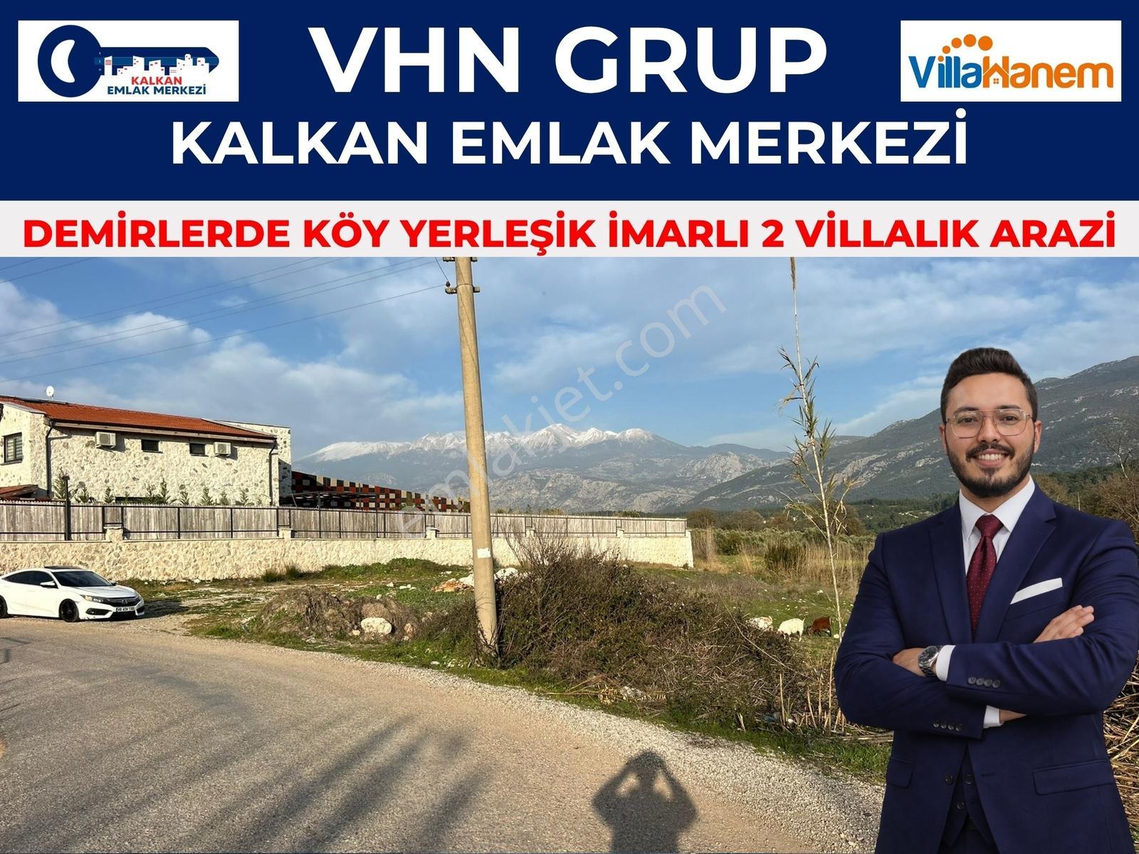 Demirlerde Köy Yerleşik İmarlı 2 Villalık Arazi