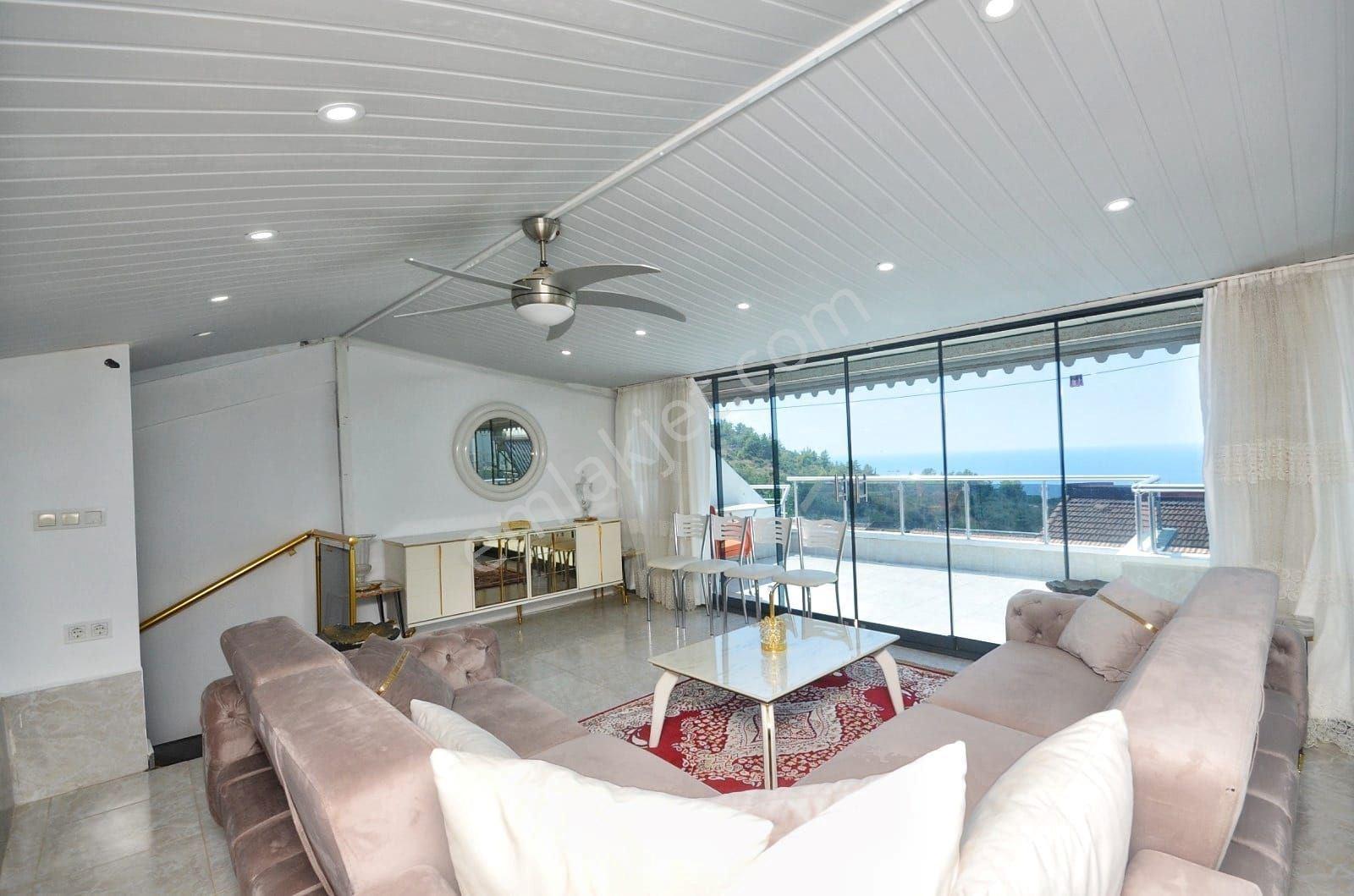 Alanya Kargıcak’ta Deniz Manzaralı Ve Mobilyalı 3+2 Villa — fotoğraf 8