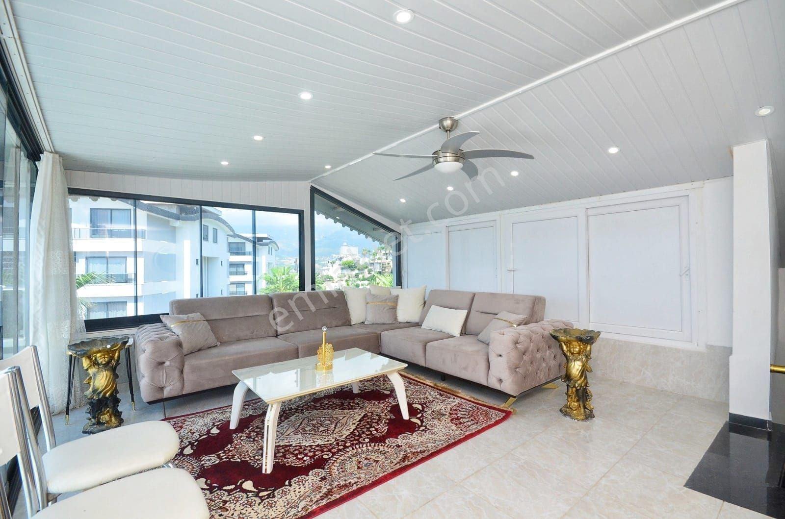 Alanya Kargıcak’ta Deniz Manzaralı Ve Mobilyalı 3+2 Villa — fotoğraf 9
