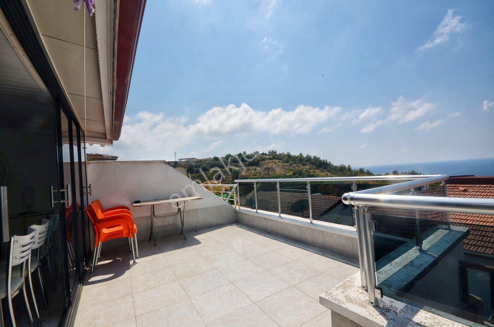 Alanya Kargıcak’ta Deniz Manzaralı Ve Mobilyalı 3+2 Villa — fotoğraf 11